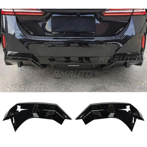 For BMW 5 Series i5 2024-2025 M Sport Style Car Rear Bumper Splitter Diffuser Rear Bumper <b>Protector</b> <b>Corner</b> Trim Car Accessories - Product Image 2