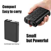 Banco de Energía Portátil Personalizable de 20000mAh con Carga Rápida de 22.5W, Pantalla Digital LED, Sensación Agradable al Tacto, Cargador de Teléfono PD2ACC