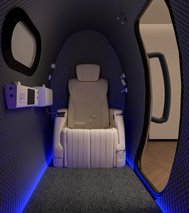 Osail - Sillón de Spa de Lujo para 1 Persona, de Acero Inoxidable y Cuero, Respaldo Reclinable, Panel de Control Táctil, Masaje Corporal Completo, con Calefacción - Product Image 5