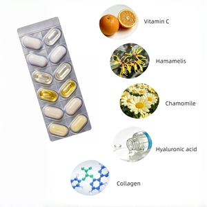 Set di Capsule per <span class=keywords><strong>la</strong></span> Cura della Pelle da Viaggio, Routine Completa: Detergente, Tonico, Siero, Crema Viso, Crema Contorno Occhi - Product Image 5