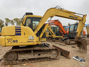 Excavadora usada de alta calidad Komatsu 60-7 con precio barato excavadora de orugas hidráulica usada Komatsu pc60 - Product Image 3