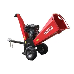 DR-GS-15H wood chipper shredder with 13.5hp B&S engine