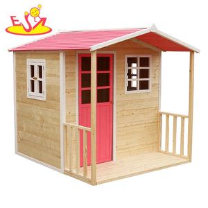 2021 Hot Sale Kinder Holzhaus Spielzeug im Freien für Kindergarten spielen W01D088A - Product Image 4