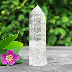 Bán buôn Chất lượng cao tự nhiên lục giác tinh thể kim cương tháp đánh bóng rõ ràng thạch anh điểm cho chữa bệnh - Product Image 6