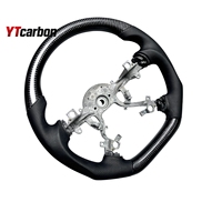Volant de course personnalisé en fibre de carbone véritable YTcarbon pour Pajero MK4 4X4, pièces automobiles tout-terrain, accessoires intérieurs de voiture