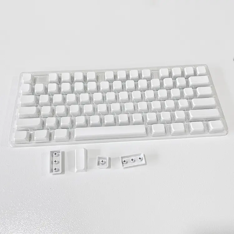 Yeni gelenler pbt keycaps 104 tuşları klavye kapaklar özel boş klavye tuş PBT shot pbt arkadan aydınlatmalı mekanik klavye Keycaps