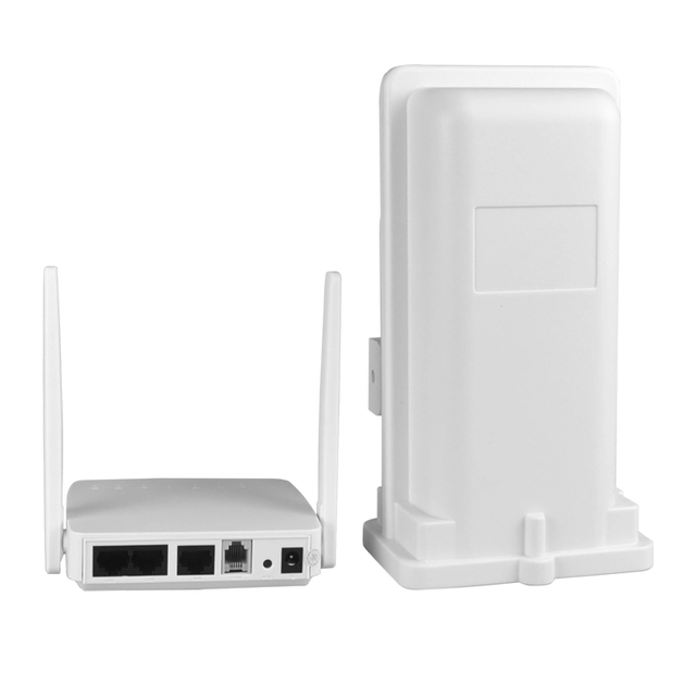 In Stock Wifi Hotspot Wi-fi Outdoor ODU 4G LTE WiFi Router Modem with SIM Card Slot Rj11 Telephone Port RJ45 Net Port