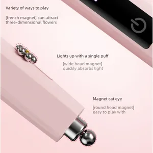 Lampe à ongles portable magnétique multifonctionnelle 3 en 1, rechargeable, lampe UV LED à main avec support, mini-séchoir à gel 3W - Product Image 3