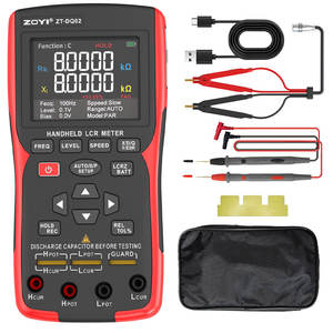 Ponte <span class=keywords><strong>LCR</strong></span> Digitale Portatile ZOYI ZT-DQ02 Tester di Resistenza Interna della Batteria con Funzioni di Misura di Capacità e Induttanza Elettrica - Product Image 1