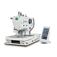 Machine à boutonnières industrielle automatique à point de chaînette à lit plat Zoje ZJ5821A avec moteur