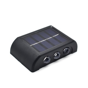 Moderno IP65 lampada da parete <span class=keywords><strong>a</strong></span> LED ad energia <span class=keywords><strong>solare</strong></span> per la vita esterna impermeabile da giardino Hotel illuminazione da comodino - Product Image 3