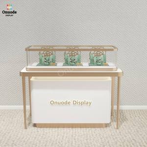 Custom Luxury Display Glass Showcase Jewelry Display Showcase for Retail Showroom Use - Product Image 5