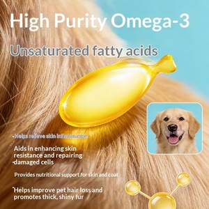 Cápsulas de Aceite de Pescado de Aguas Profundas de Alta Pureza para Perros y Gatos, Suplemento Omega-3 EPA DHA para un Pelaje Brillante y Refuerzo del Sistema Inmunitario - Product Image 2