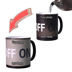 Taza Mágica Termosensible de Cerámica que Cambia de Color para Café, Té, Leche, Regalo de San Valentín, Diseño Animado - Product Image 1