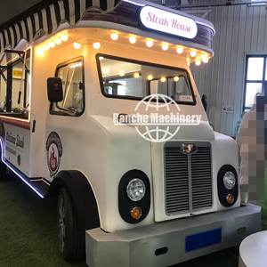 Remolque de Comida Personalizado para Helados, Cocina Móvil Profesional de Acero Inoxidable Resistente a la Corrosión, Remolque para Venta Ambulante de Snacks - Product Image 2