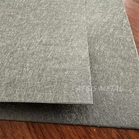 Couche de diffusion de gaz de nickel pour électrode d'électrolyse, feutre de fibre de nickel pur/feutre de nickel fritté