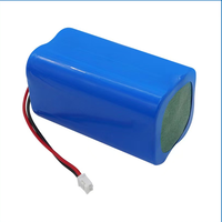 Batterie rechargeable au lithium-ion 7,4 V 18650, pack 2S2P 5200 mAh avec PCM pour interphone sans fil et sécurité