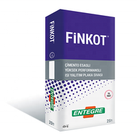 Additifs polymères pour enduit isolant thermique - Surface lisse écologique, forte adhérence FINKOT Sac de 25 kg ENT41 1