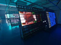 Tam renkli RGB SMD açık su geçirmez P10 P8 P6 P5 P4.81 P4 LED Panel açık HD Mini P5 LED ekran modülleri 160x160mm