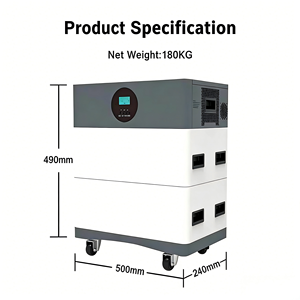 Système solaire domestique intégré de 10 kilowatts, système hybride empilable pour maison hors réseau - Product Image 4