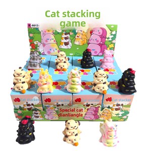 Nuevo Estilo Figuras de Gatos Apilados Adorables con Diseño de Granos, Muñeca Creativa, Juguete de Moda, Caja Sorpresa Hecha a Mano, Caja Ciega, Cuentos de Caperucita Roja, Resina 0-24 - Product Image 5