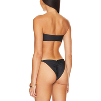 Vente chaude Maillot de bain bikini 2 pièces pour femmes à imprimé léopard Anti-UV Spandex/Polyester Maillot de bain sexy tendance Vente en gros