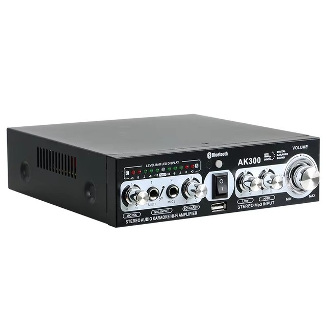 High-power Blue tooth power amplifier for home KTV audio system and speaker amplifier