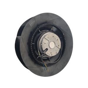 Ventilador centrífugo industrial de CA para refrigeración por conducto de escape de bajo ruido, modelo R2E225-RA92-48 de ebmpapst. - Product Image 3