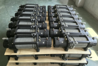 Cabrestante Eléctrico de 12V 24V del Fabricante, Cabrestante de Arrastre Todoterreno de 9500, 12000, 13500, 17000, 20000, 22000 Libras
