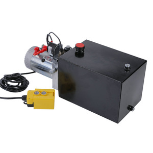 Revitalization Hydraulic Power Unit Oil Pump Single Acting Dump Trailer <b>Flatbed</b> Dc Power Pump Station - Product Image 2
