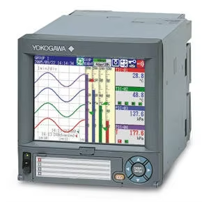 Yokogawa FX1000 Value Series 10/12 Channel Batch <b>Recording</b> Paperless Recorder 5.7-inch TFT LCD Display 400MB <b>Storage</b> Automatic - Product Image 2