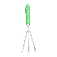 Équipement pour outils de jardinage à main intérieur Râteau pelle en acier inoxydable Poignées personnalisées Usage domestique Commande minimum 1 Set OEM ODM