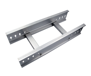 Matériaux de construction : Échelle à câbles en acier laminé à froid galvanisé à chaud en forme de U, support de câbles, accessoires de gestion des câbles - Product Image 2