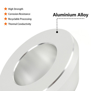 Cône de centrage pour changement de pneus en aluminium 76 mm x 33 mm pour outil de serrage d'équilibrage des pneus de camion - Product Image 3