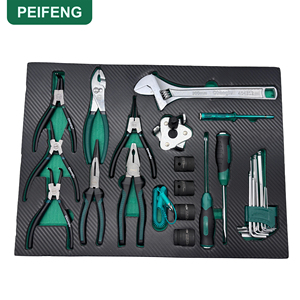 ชุดเครื่องมือช่างคุณภาพสูง 296 ชิ้น พร้อมประแจปรับได้ ผลิตจากเหล็กโครเมียมวาเนเดียม ตัวเลือก OEM กล่องเครื่องมือสำหรับใช้ในโรงรถ - Product Image 2