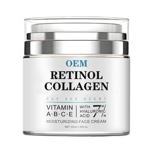 Crème anti-âge avancée au rétinol et au collagène - Avec acide hyaluronique, niacinamide et squalane pour les rides, les pores, la fermeté - Product Image 1