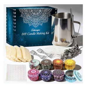 Boîte de présentation haut de gamme pour bougies brillantes avec logo personnalisé, pour le remplissage de cire d'aromathérapie, programme d'évaluation et de présentation au détail - Product Image 5