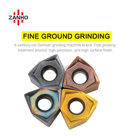 ZANHO haute qualité HSS acier WNMU080608EN-GM haute vitesse carbure insérer personnalisable OEM outil de tournage pour l'usinage CNC