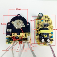 Scheda di Atomizzazione Ultrasonica SMART 12V 28V 34V, Circuito Stampato Universale per Umidificatore, Certificato ISO9001/CE/RoHS, FR4