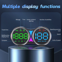 Pabrik OEM Gadget GPS Terbaru Dua Layar Multi-fungsi tampilan USB Universal HUD Mobil G27 Elektronik Mobil Head Up Display