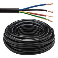 Câble d'alimentation VGV à conducteur en cuivre pur, gaine en PVC, isolation en PVC, RVV 3x2,5 mm 3x1,5 mm, câblage industriel et domestique