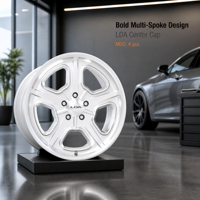 Rin Pulido de 15 Pulgadas y 4 Birlos para Vehículos Compactos, Suministro para el Mercado de Repuestos
