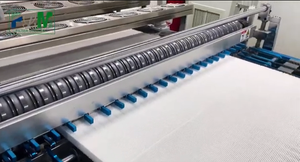 Macchina per la piegatura di filtri HEPA a mini pieghe |   Piegatrice Automatica per Filtri ULPA con Sistema di Distanziatori a Fusione a Caldo - Product Image 3