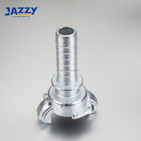 Échantillon gratuit JAZZY raccord rapide pour tuyau d'air à 2 cosses en acier inoxydable