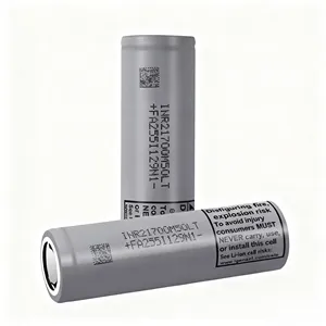 Baterai Lithium Ion 21700 5000mAh 3.7V Kapasitas Tinggi Isi Ulang untuk Sepeda Listrik Skuter E-Moto (Laris Terjual) - Product Image 3