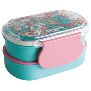 Customized Plastic <b>Lunch</b> <b>Box</b> Rectangle Stackable <b>Microwavable</b> Bpa Free For Children - Product Image 3