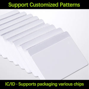 Fabricant chinois, vente en gros de cartes RFID intelligentes NFC 13,56 MHz / 125 kHz, cartes <span class=keywords><strong>d</strong></span>'<span class=keywords><strong>identité</strong></span> professionnelles en PVC, cartes vierges blanches - Product Image 2