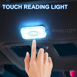 Lampe tactile LED mini sans fil pour l'éclairage intérieur de voiture, lampe de lecture pour le plafond du toit, lampe pour la porte, le coffre, la boîte de rangement, avec charge USB - Product Image 3