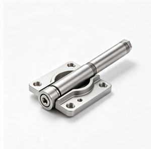 Composant de quincaillerie de charnière de meuble en acier inoxydable usiné CNC, service d'usinage CNC personnalisé - Product Image 5