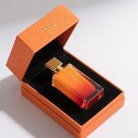 Boîtes de parfum cosmétiques carrées avec logo personnalisé Stratification mate Conception innovante pour les bouteilles en carton de produits de beauté pour les soins de la peau